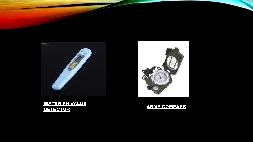 WATER PH VALUE DETECTOR ARMY COMPASS WATER PH VALUE DETECTOR ARMY COMPASS