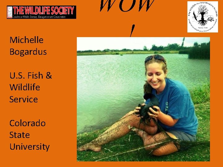 Michelle Bogardus U. S. Fish & Wildlife Service Colorado State University WOW ! 
