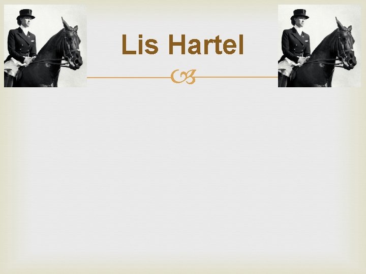 Lis Hartel 