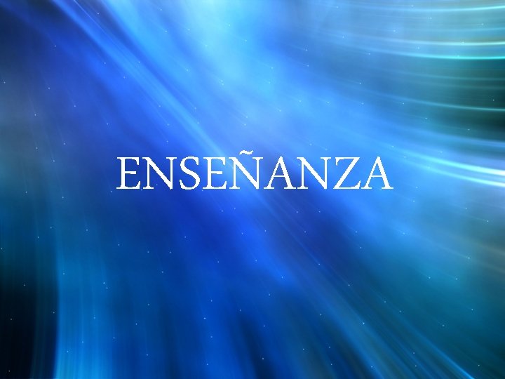 ENSEÑANZA 