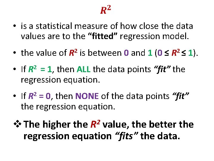  • is a statistical measure of how close the data values are to