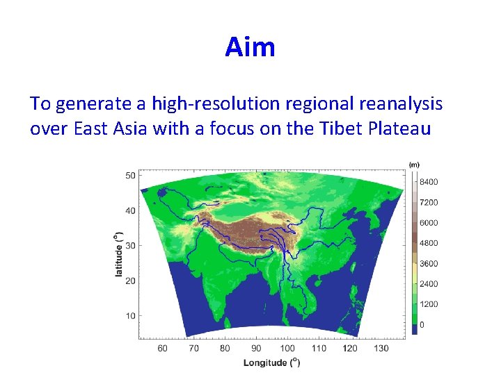 Aim To generate a high-resolution regional reanalysis over East Asia with a focus on