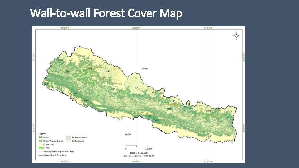Wall-to-wall Forest Cover Map 