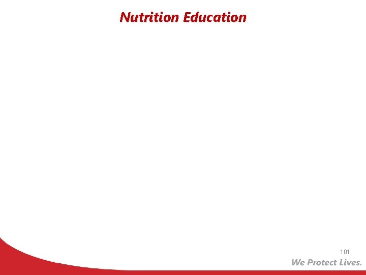 Nutrition Education 101 