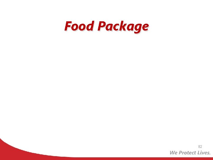 Food Package 82 