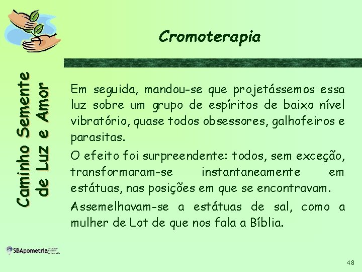 C a m i n h o S em en t e d e