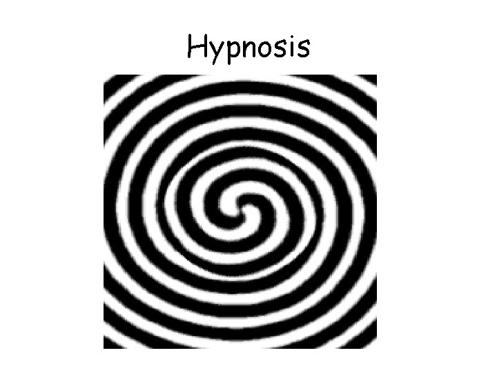 Hypnosis 