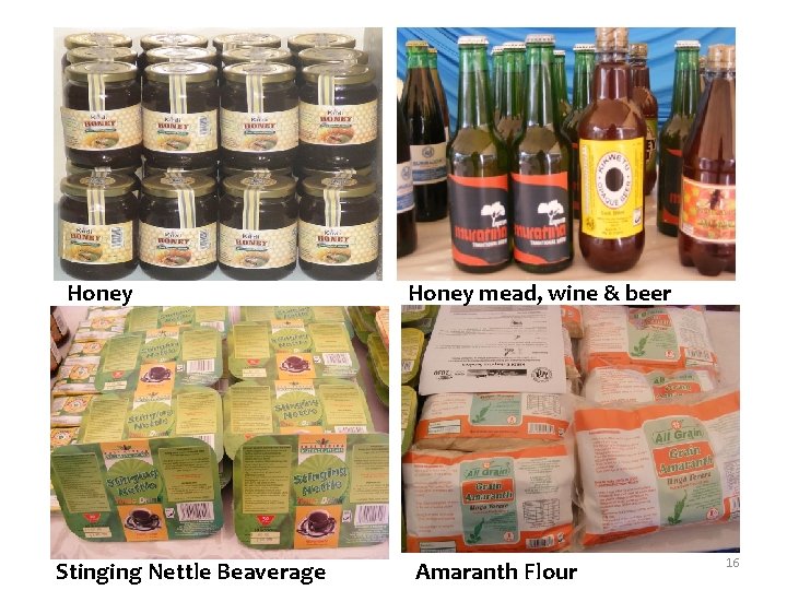 Honey Stinging Nettle Beaverage Honey mead, wine & beer Amaranth Flour 16 