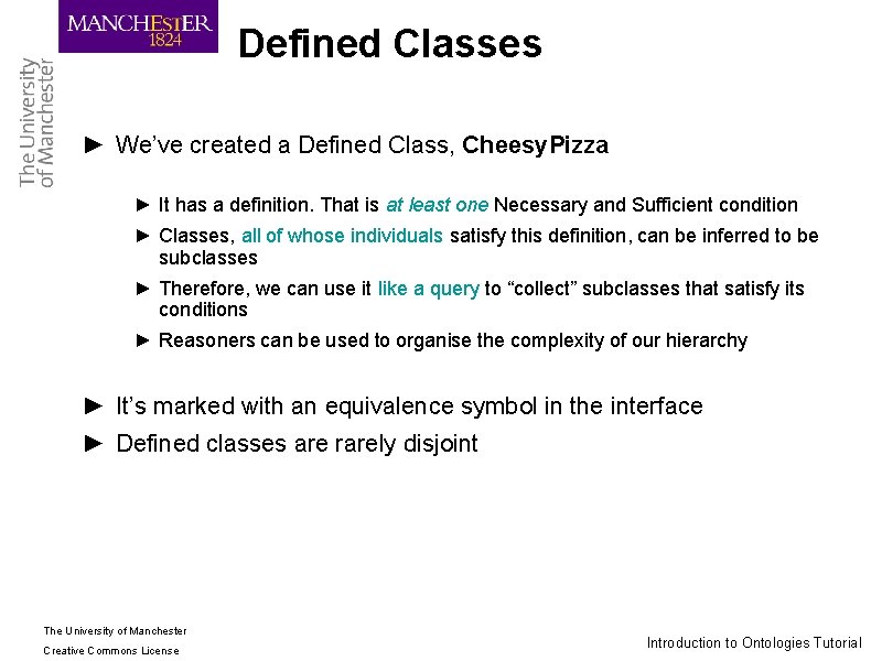 Defined Classes ► We’ve created a Defined Class, Cheesy. Pizza ► It has a