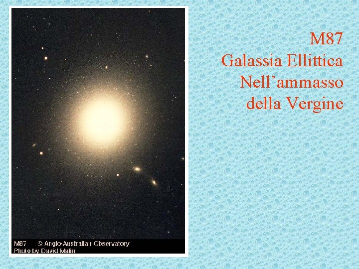 M 87 Galassia Ellittica Nell’ammasso della Vergine 