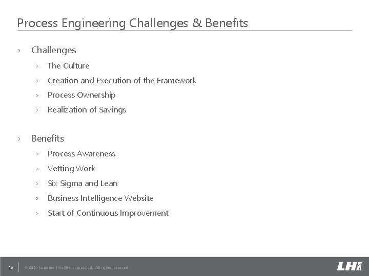 Process Engineering Challenges & Benefits › › 15 Challenges › The Culture › Creation Process Engineering Challenges & Benefits › › 15 Challenges › The Culture › Creation