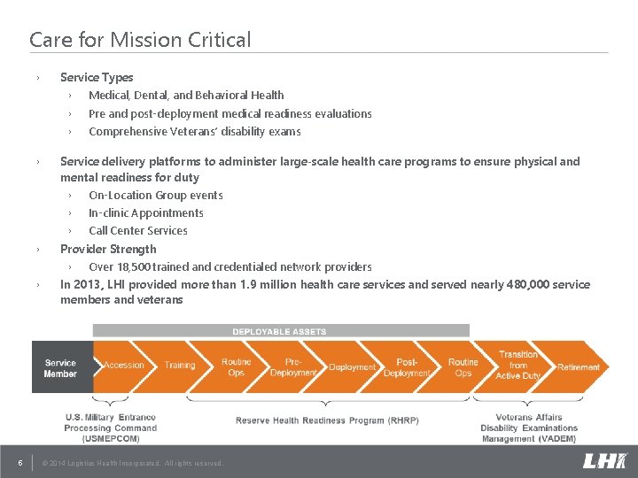 Care for Mission Critical › › › Service Types › Medical, Dental, and Behavioral Care for Mission Critical › › › Service Types › Medical, Dental, and Behavioral