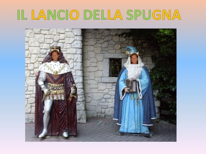 IL LANCIO DELLA SPUGNA 