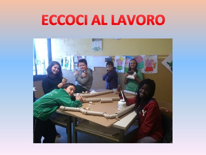 ECCOCI AL LAVORO 