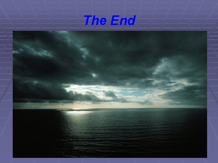 The End 