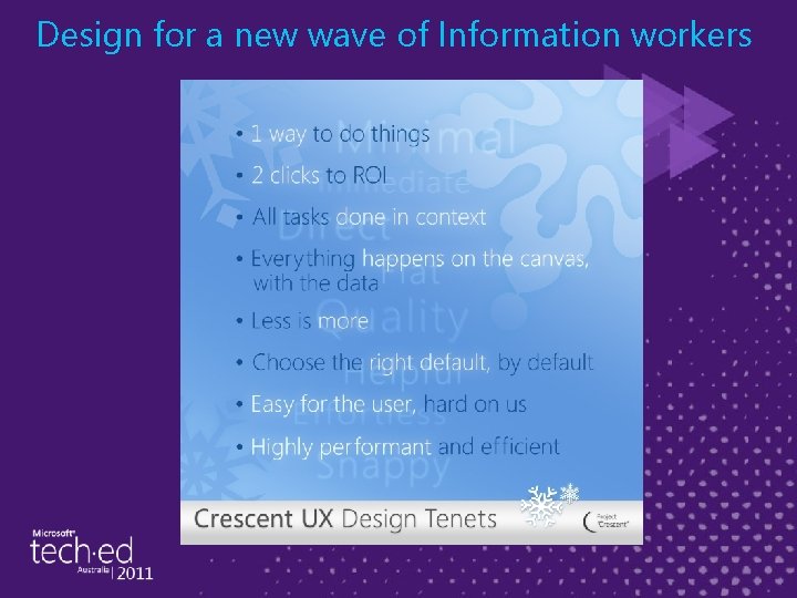 Design for a new wave of Information workers 