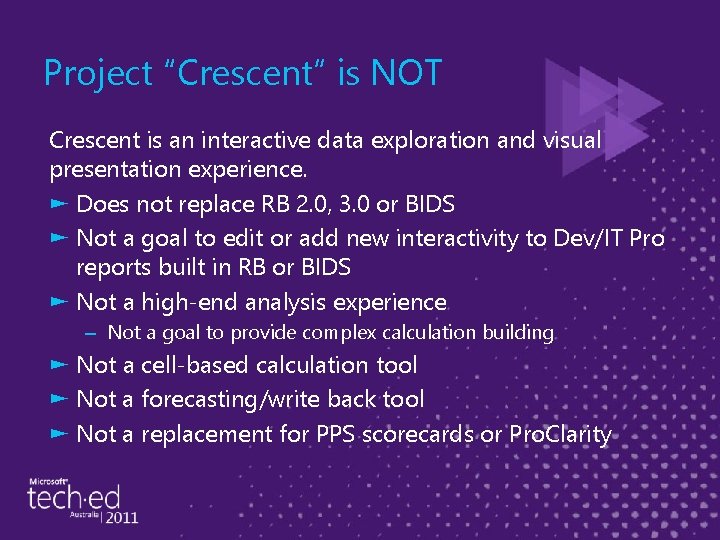 Project “Crescent” is NOT Crescent is an interactive data exploration and visual presentation experience.