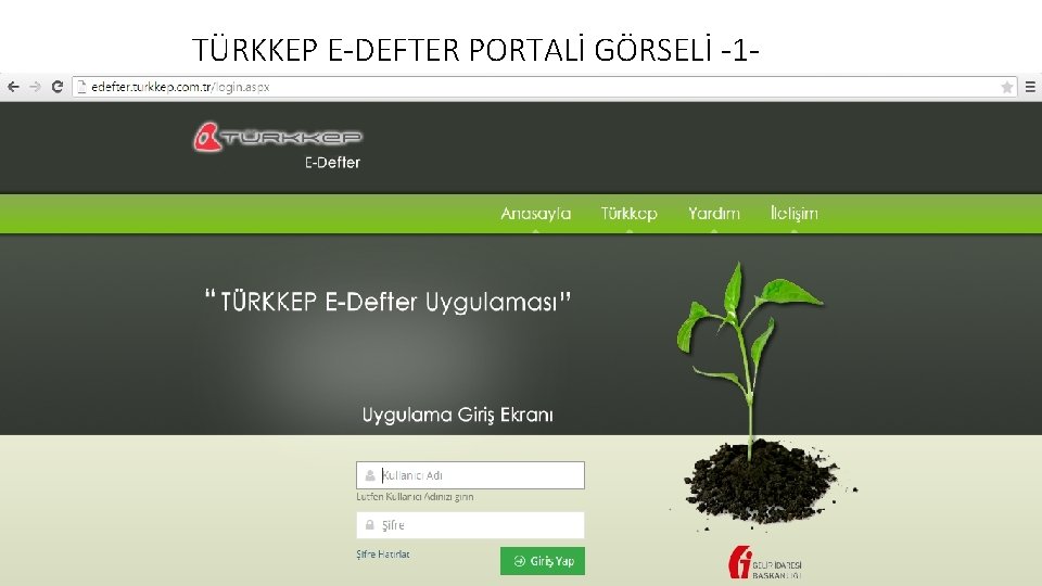 TÜRKKEP E-DEFTER PORTALİ GÖRSELİ -1 - 