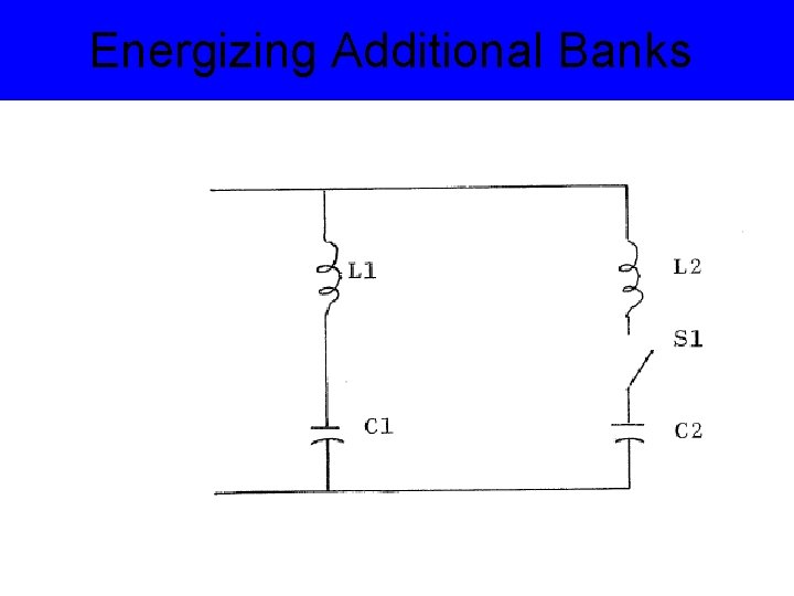 Energizing Additional Banks 