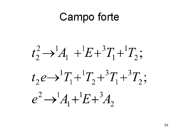 Campo forte 94 