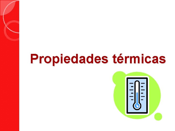 Propiedades térmicas 