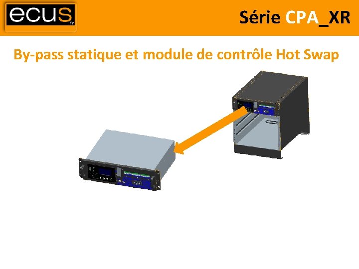 Série CPA_XR By-pass statique et module de contrôle Hot Swap 