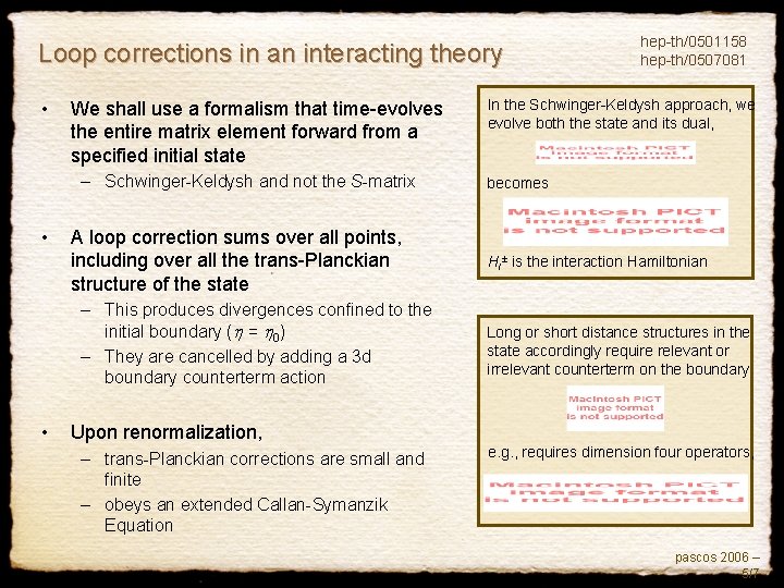 Loop Inflation An effective theory of initial conditions in inflation
