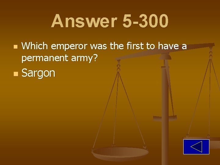 Answer 5 -300 n n Which emperor was the first to have a permanent