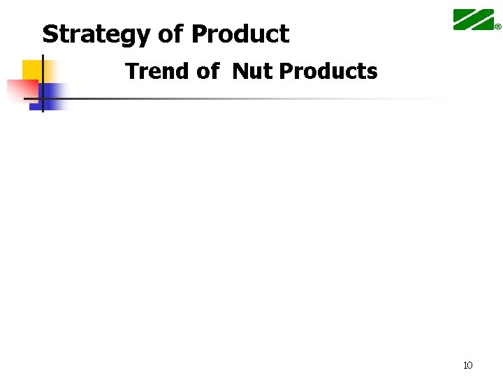 Strategy of Product Trend of Nut Products 10 