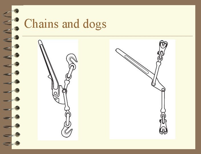 Chains and dogs 