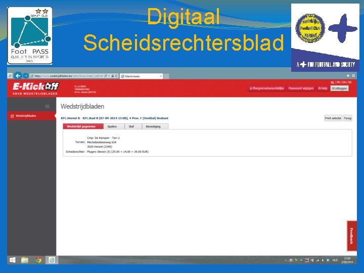 Digitaal Scheidsrechtersblad 