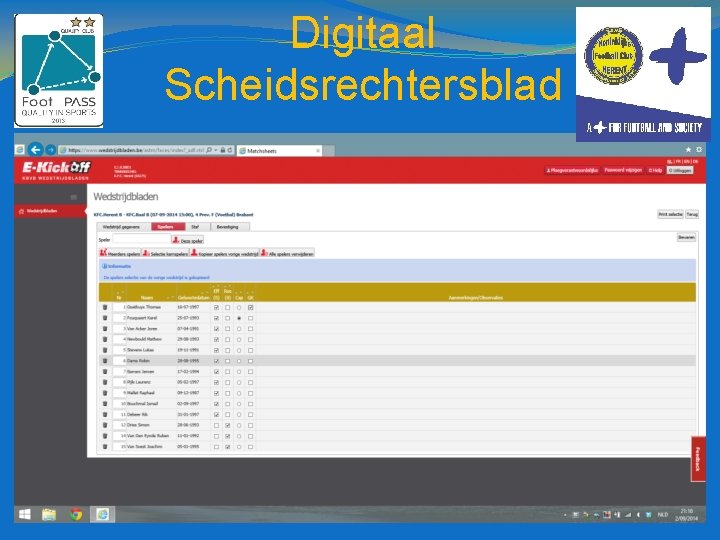 Digitaal Scheidsrechtersblad 