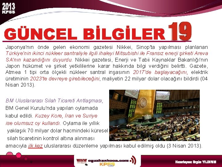 Japonya'nın önde gelen ekonomi gazetesi Nikkei, Sinop'ta yapılması planlanan Türkiye'nin ikinci nükleer santraliyle ilgili