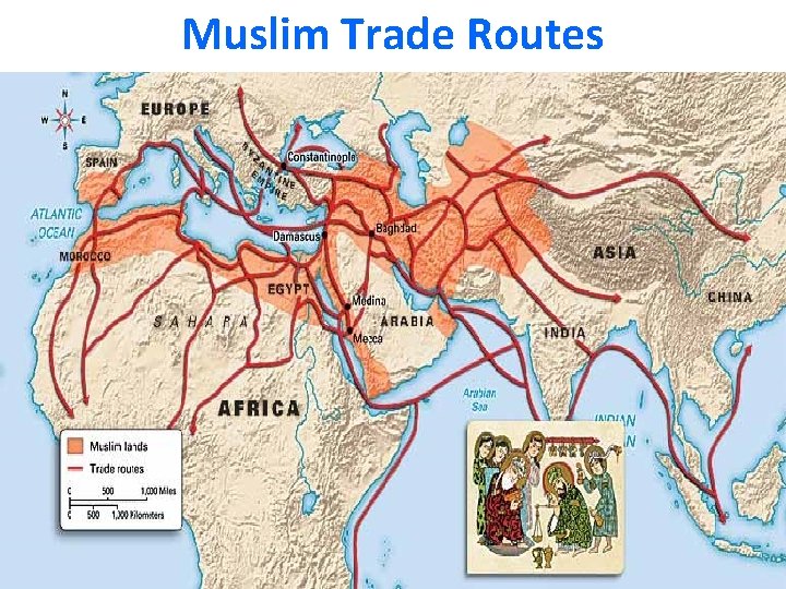 Muslim Trade Routes 