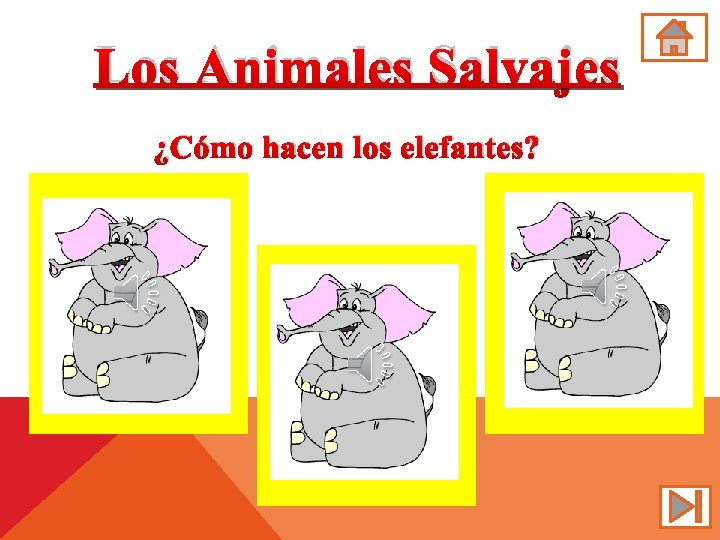 Los Animales Salvajes ¿Cómo hacen los elefantes? 