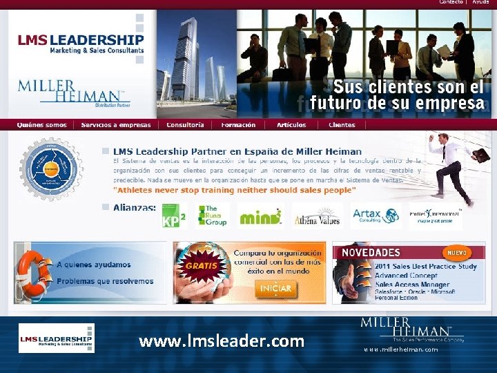 4 Thank You www. lmsleader. com www. millerheiman. com 