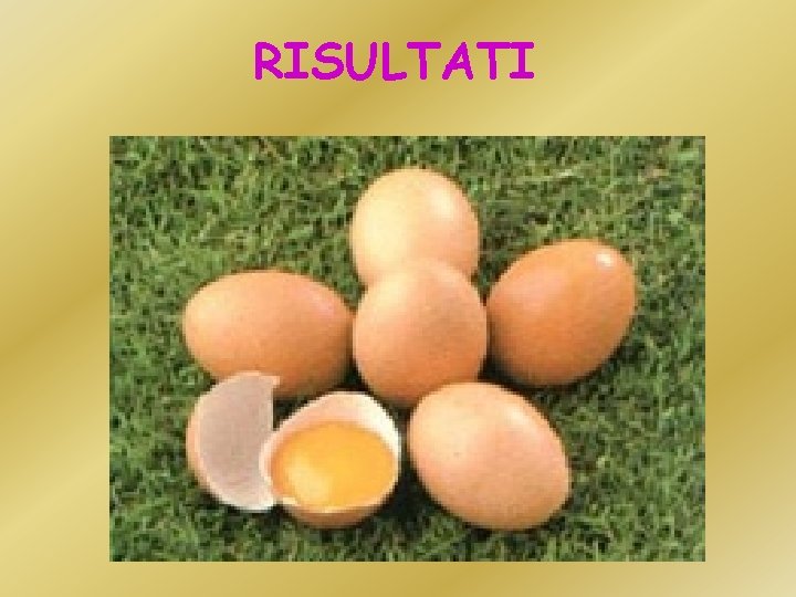 RISULTATI 