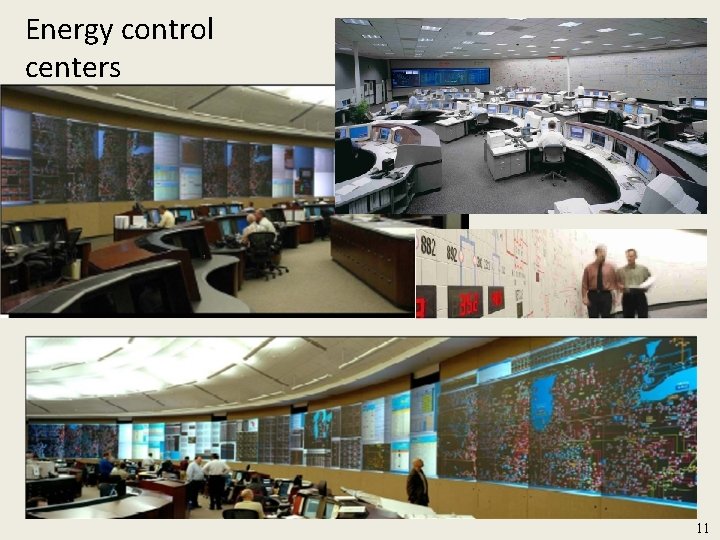 Energy control centers 11 