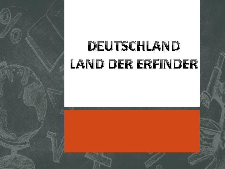 DEUTSCHLAND DER ERFINDER 