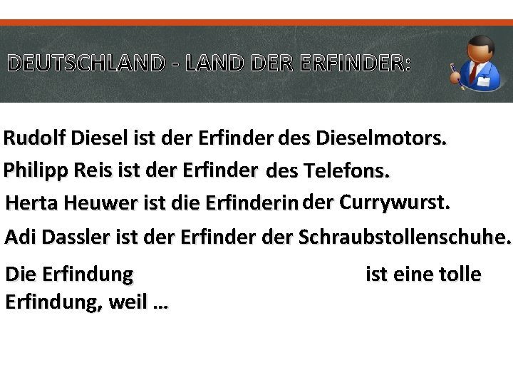 DEUTSCHLAND - LAND DER ERFINDER: Rudolf Diesel ist der Erfinder des Dieselmotors. Philipp Reis