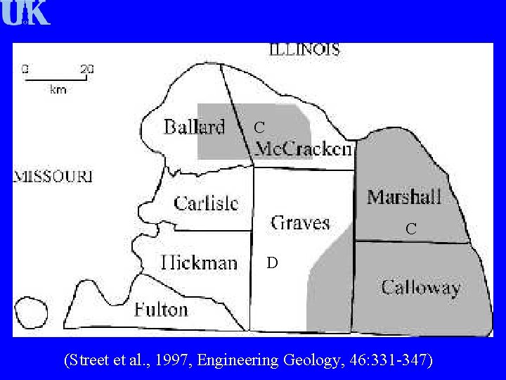 C C D (Street et al. , 1997, Engineering Geology, 46: 331 -347) 