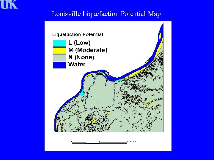 Louisville Liquefaction Potential Map 