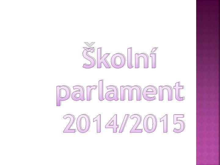 Školní parlament 2014/2015 