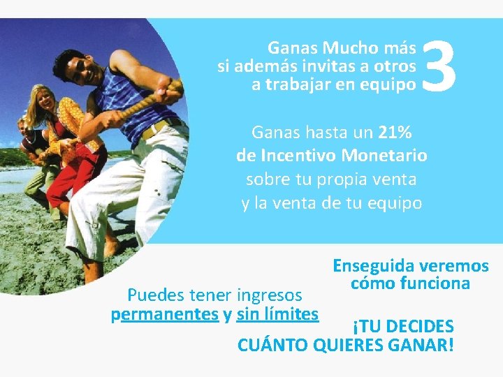 Ganas Mucho más si además invitas a otros a trabajar en equipo 3 Ganas