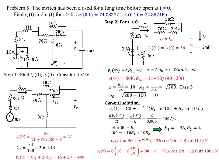  10 1 H 20 3 70 8 t =0 10 20 70 General