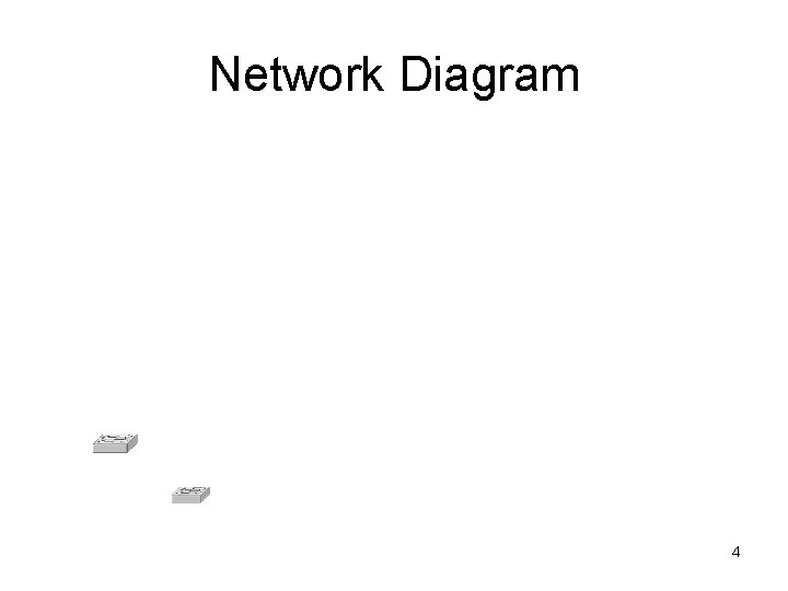 Network Diagram 4 Network Diagram 4