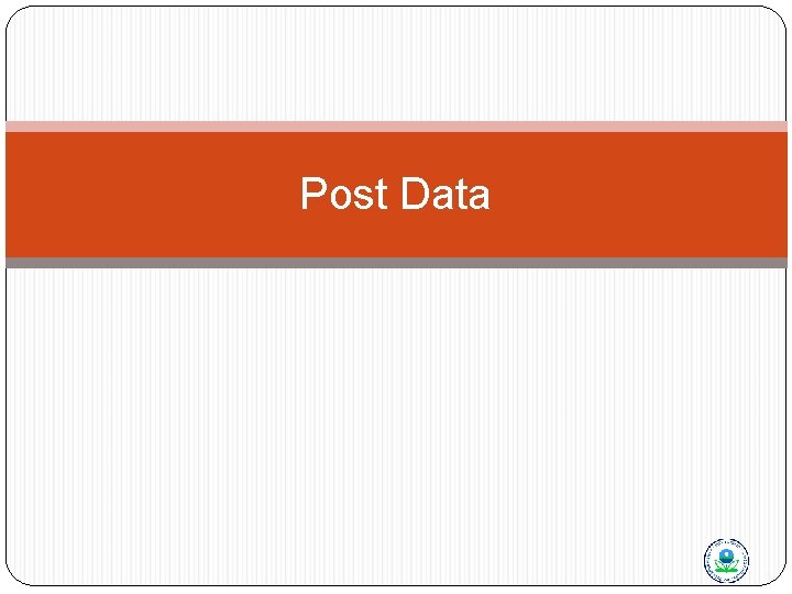 Post Data 