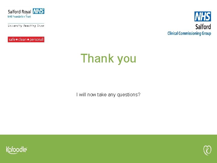 Thank you I will now take any questions? 