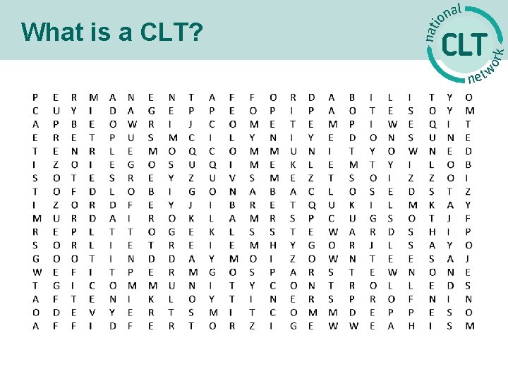 What is a CLT? 