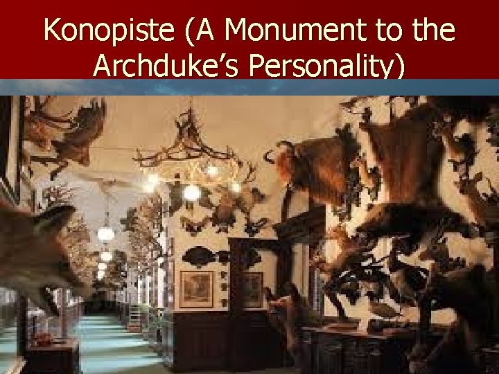 Konopiste (A Monument to the Archduke’s Personality) 